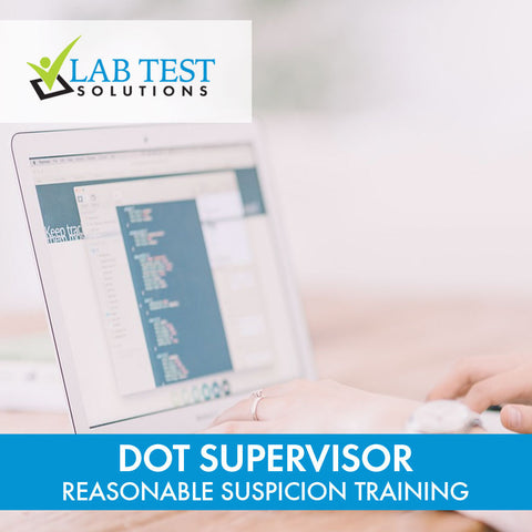 DOT Supervisor Reasonable Suspicion Training